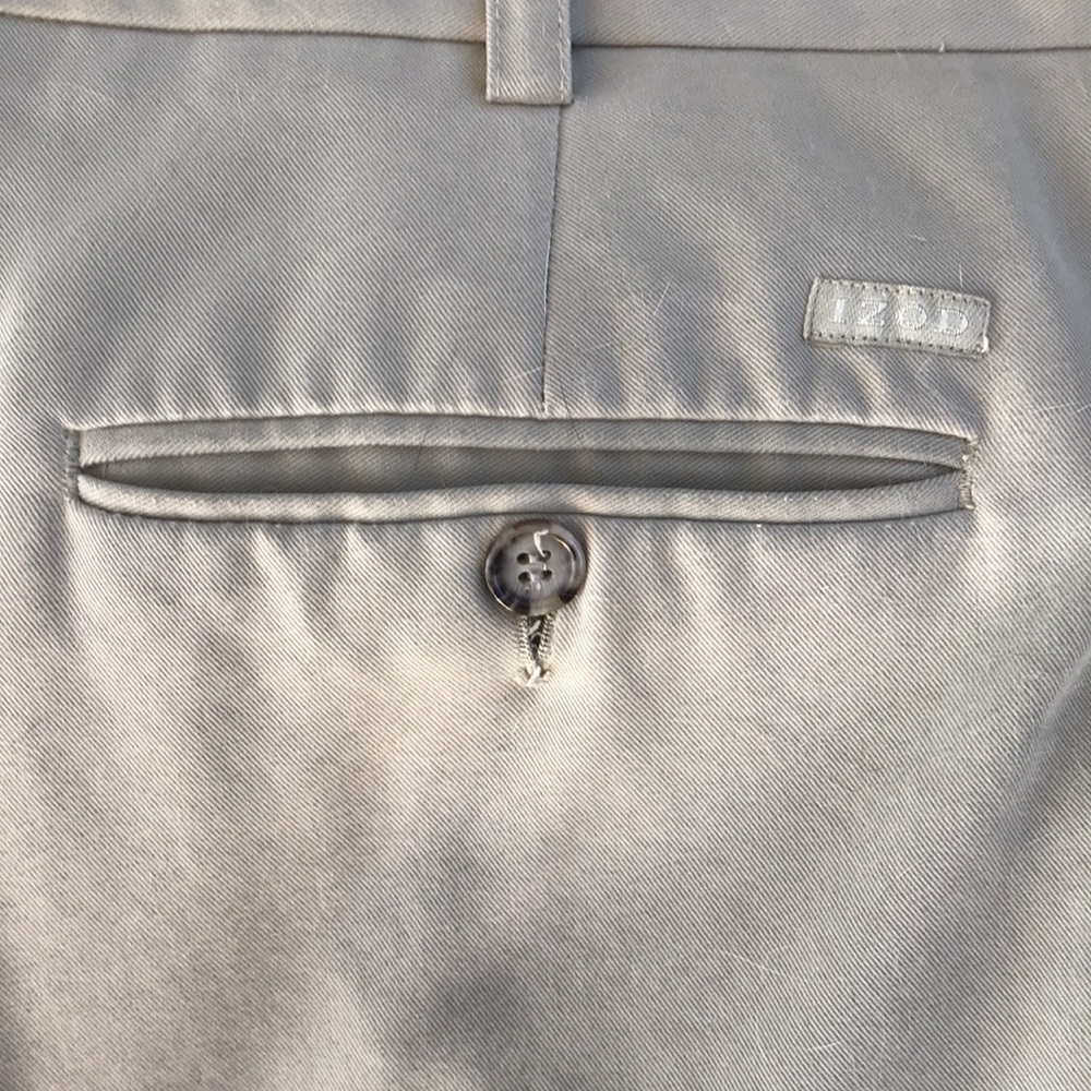Like new Men’s slacks, 34/30, tan - Picture 3 of 4